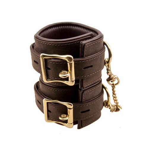 BOUND Nubuck Leather Ankle Restraints - Image 5