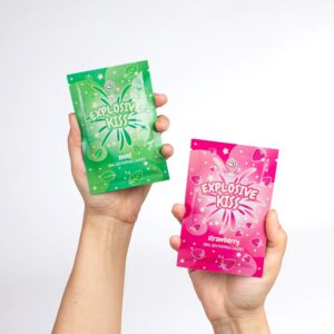Secret Play Explosive Kiss Popping Candies Strawberry Flavour