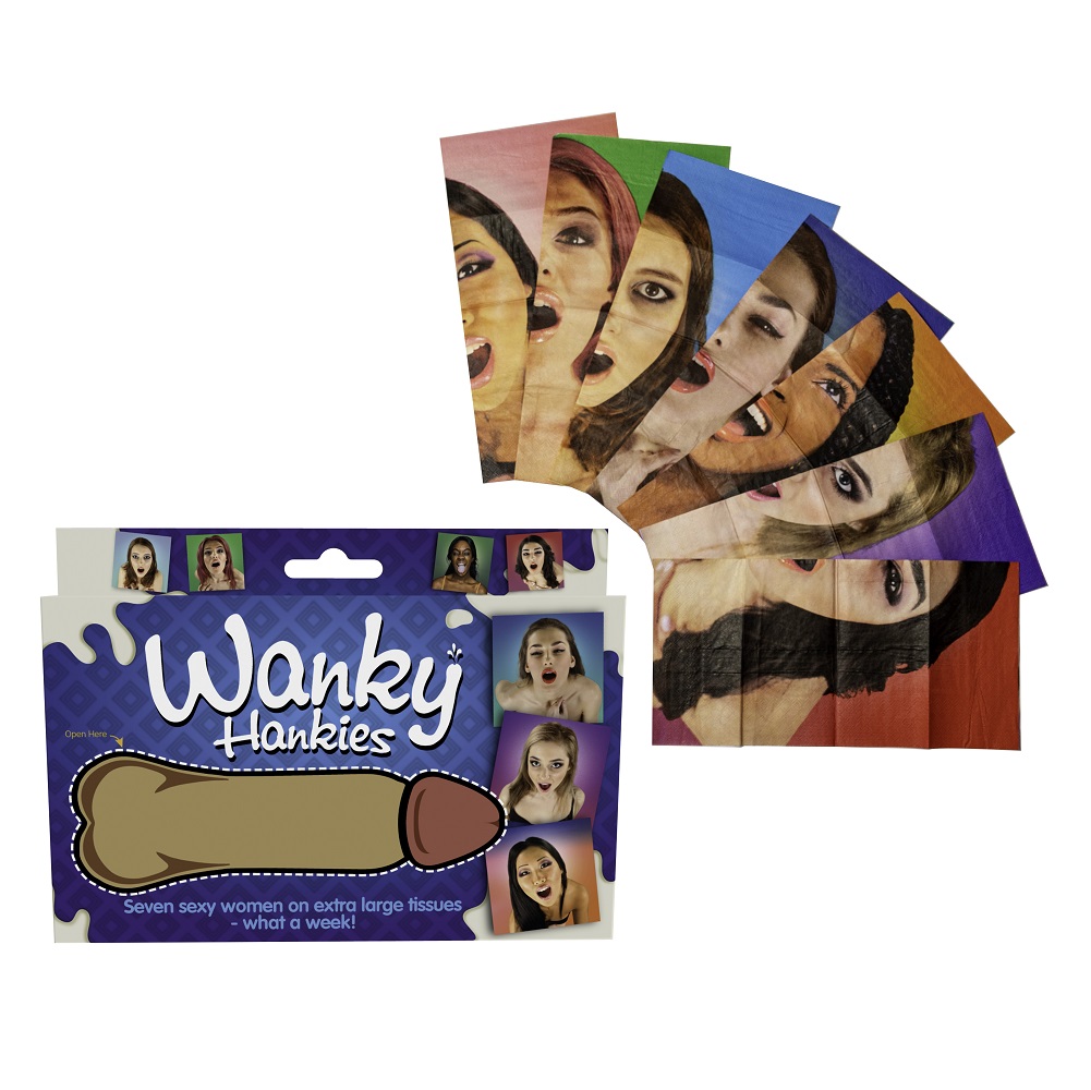 Funtime Gifts Wanky Hankies!