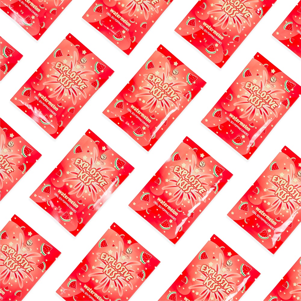 Explosive Kiss Popping Candies Watermelon Flavour - Image 10