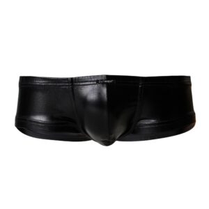 Cut 4 Men C4M Booty Shorts Black Leatherette