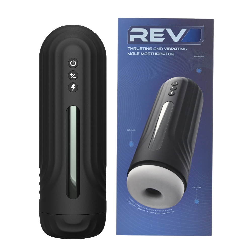 Rev Thrusting and Vibrating Male Masturbator - Image 14