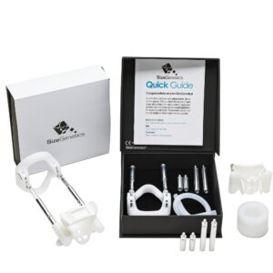 Jes-Extender Light Standard kit with adjustable device, rods, foam ring, and accessories in black box