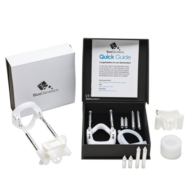 Jes-Extender Light Standard kit with adjustable device, rods, foam ring, and accessories in black box
