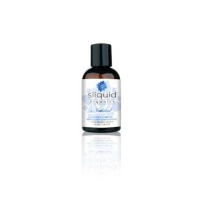 Sliquid Organics Natural Intimate Lubricant 125ml bottle with black cap and white label